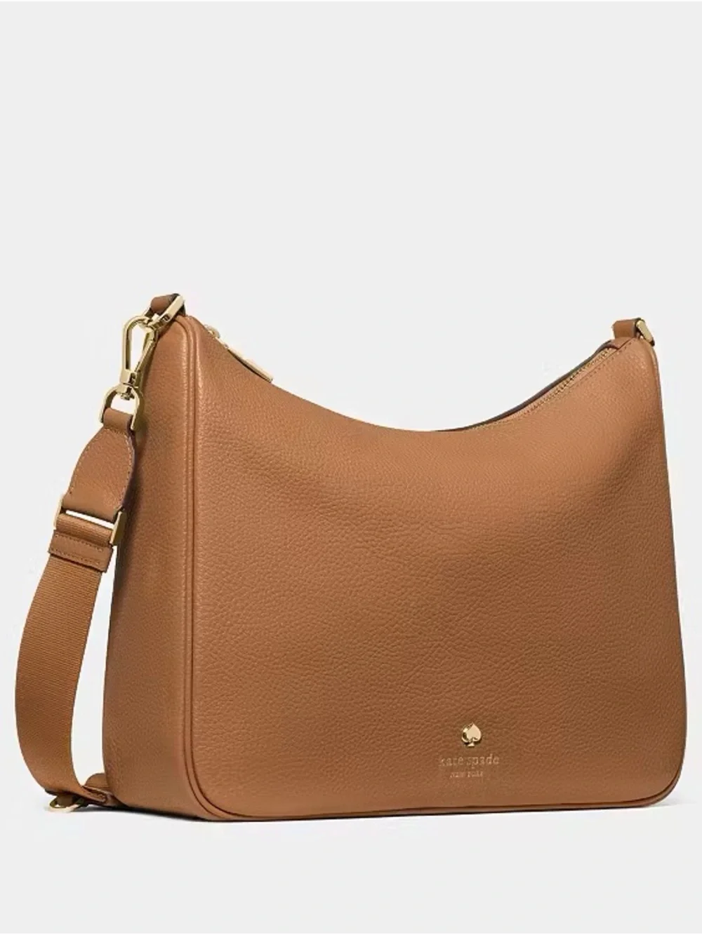 ♠️Kate Spade New York Emma Large Leather Crossbody Bag, Bungalow Brown NWT